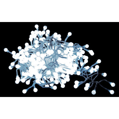 Гирлянда Luca Lighting Белая бахрома холодный белый 12.2 м (8718861852387) Винница - изображение 1