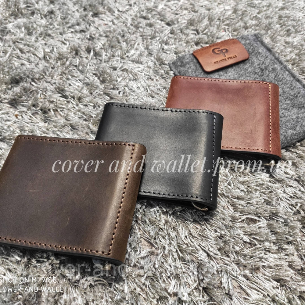 Компактний затиск для грошей на магнітах ручної роботи Grande Pelle Soldi Київ - фото 3