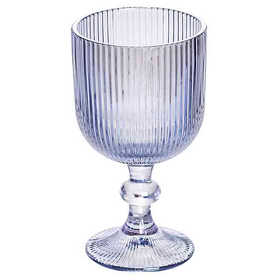 Набір келихів для вина 6 (шт) по келихи під вино 300 (мл) на ніжці келихи винні Блакитний HP7115BL Коломия