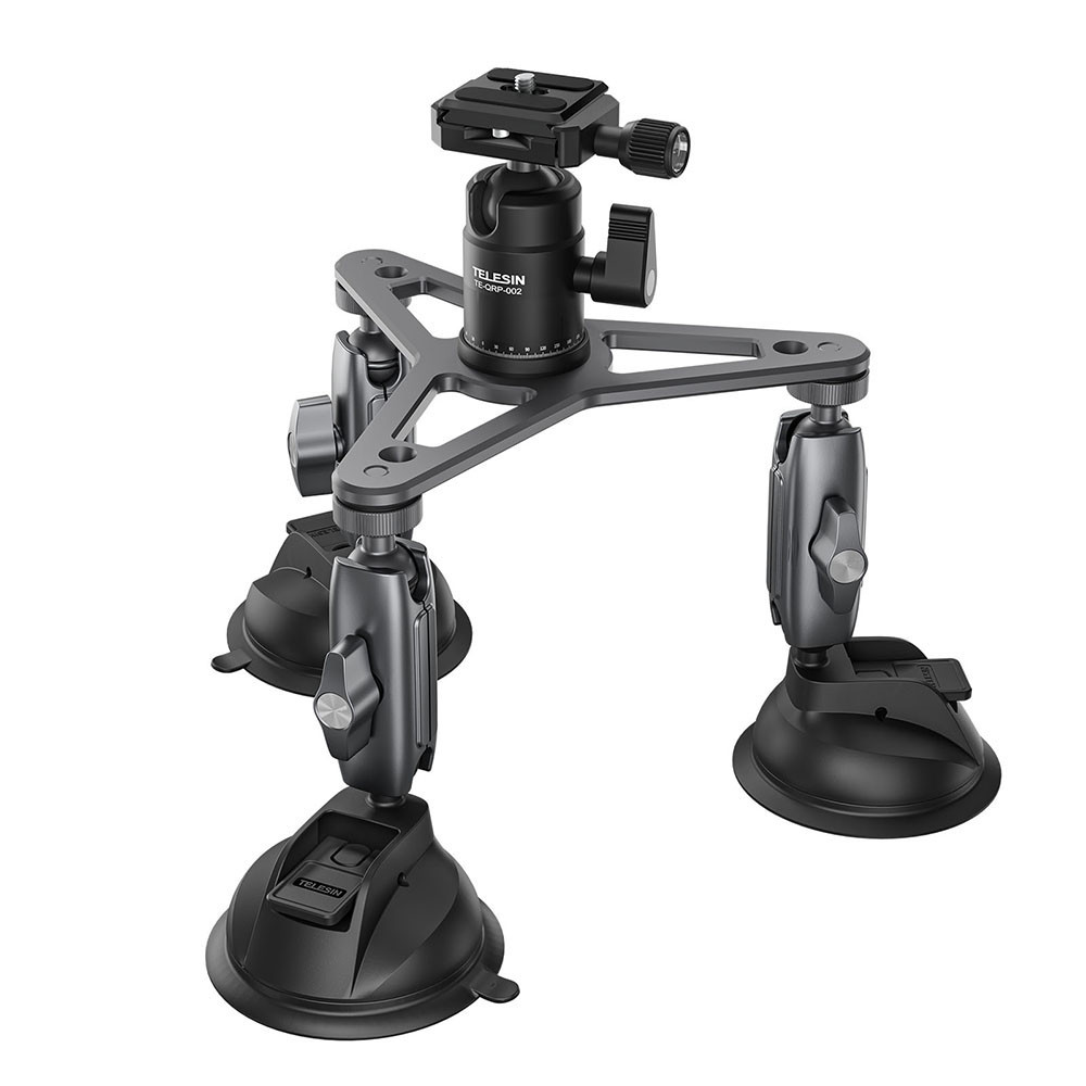 Присоска для камеры усиленная тройная Telesin TE-TSB-001 Киев - изображение 7