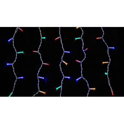 Гирлянда Delux ICICLE flash 108LED 2 х 1 м мульти/белый IP44 EN (90012949) Винница - изображение 1