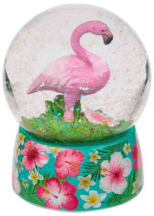 Шар скляний ООТВ Фламінго 8.5 см Рівне