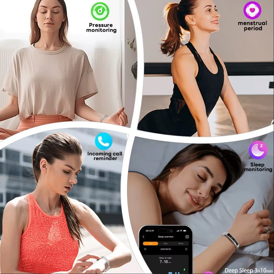 Женские умные часы Smart Lady Fit Золотистый Киев - изображение 19