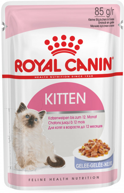 Royal Canin Kitten Instinctive Jelly (Роял Канін Кіттен Інстиктив желе) вологий корм для кошенят з 4 м. 85 гх12шт Запоріжжя - фото 1