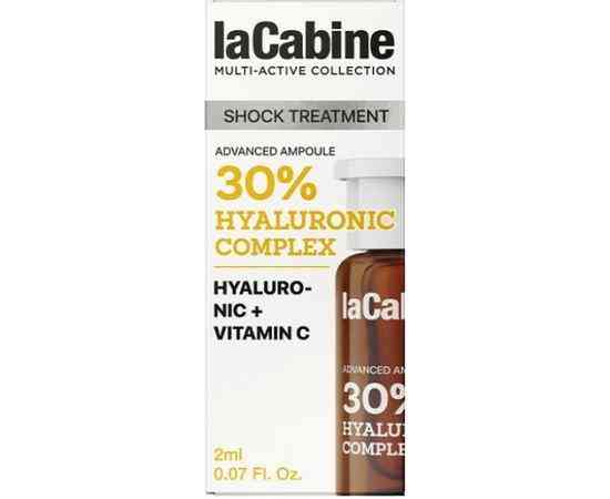 Высококонцентрированная увлажняющая сыворотка Hyaluronic 30% Complex Advanced Ampoule LaCabine, 2 мл Днепр