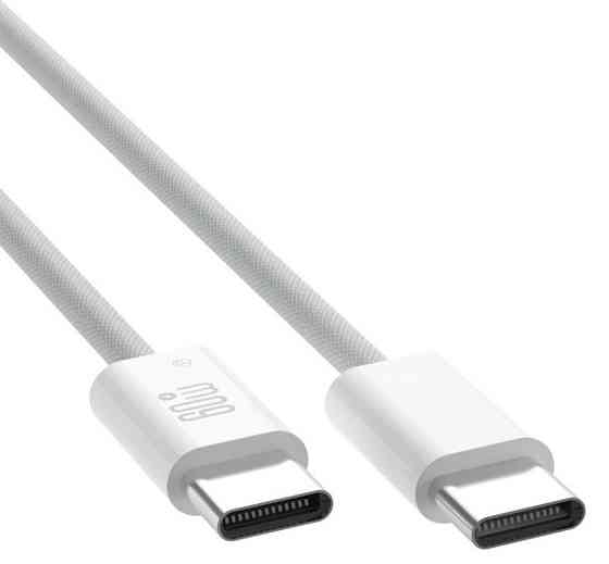 Кабель XO NBQ273 Imitation Series Type-C to Type-C - 60W - 1m White (7102283) Київ