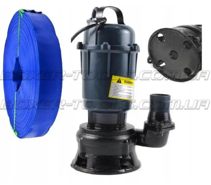 CP-5511 Насос Для Грязной Воды 3950 Вт С Измельчителем + Шланг 20 М Одесса - изображение 6