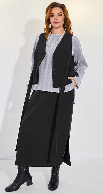 Костюм-трійка зі спідницею (50) Київ - фото 8