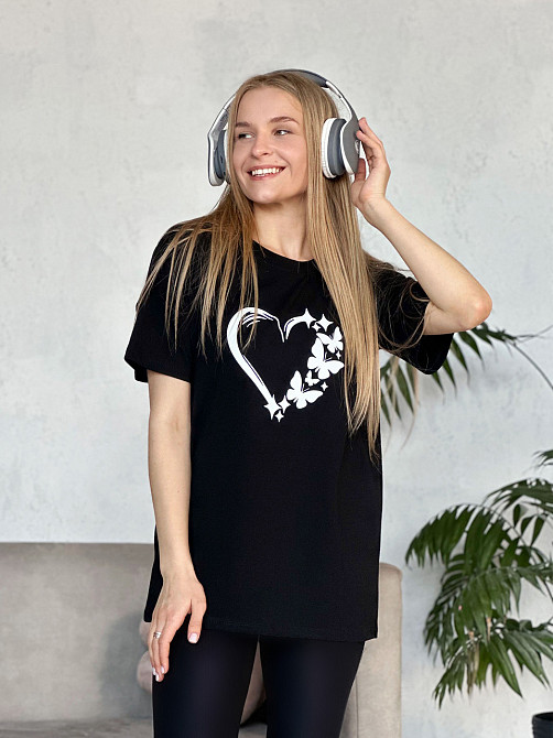 Жіночий комплект з футболкою та велосипедками Drive Київ - фото 5