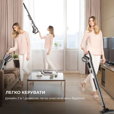 Пилосос Deerma Stick Vacuum Cleaner Cord Gray (DX700S) Вінниця - фото 4