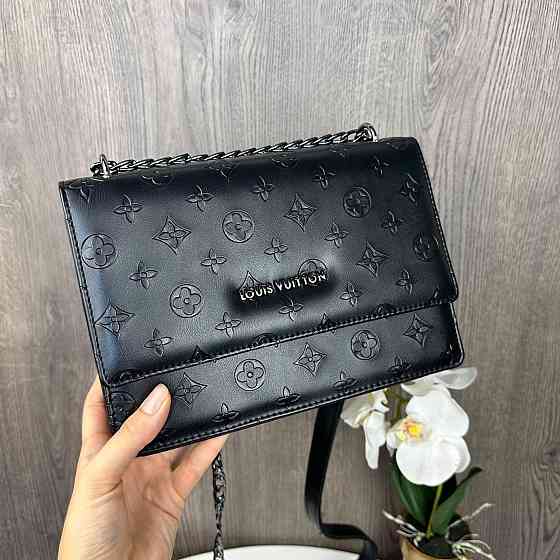 Стильна жіноча міні сумка на плече з тисненням стиль Louis Vuitton ( 29531 ) Харьков