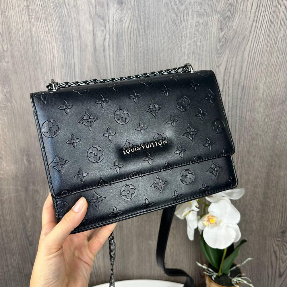Стильна жіноча міні сумка на плече з тисненням стиль Louis Vuitton ( 29531 ) Харьков - изображение 6