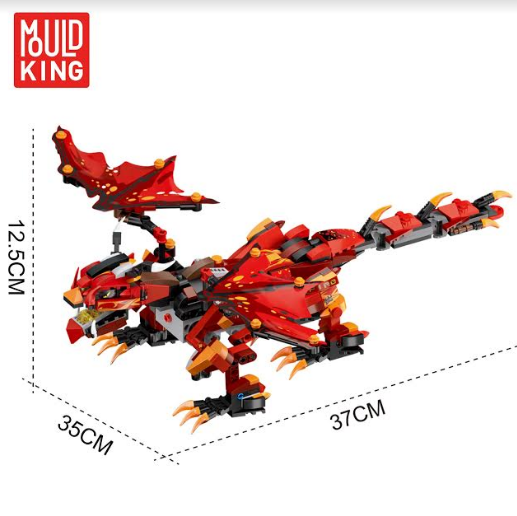 Радіокерований гоночний конструктор Бойовий дракон 2.4 G Mould King Кам'янець-Подільський