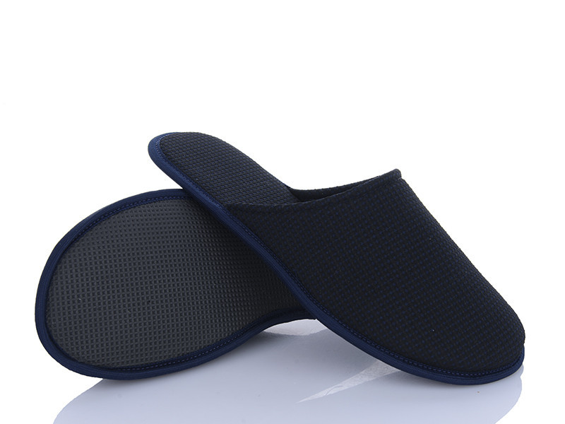 Хатні капці чоловічі сині закритий носок 44 Одеса - фото 2