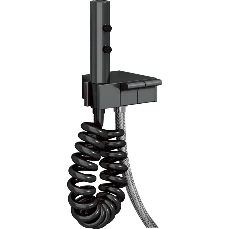 Кран для гігієнічного душу та бачка унітаза Champion PHS-333 BLACK чорний з кнопковим управлінням (CH6553) Чернівці - фото 1