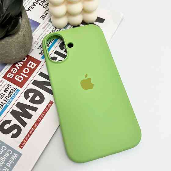 Чохол для смартфона Silicone Full Case AA Open Cam for Apple iPhone 16 1,Mint Киев