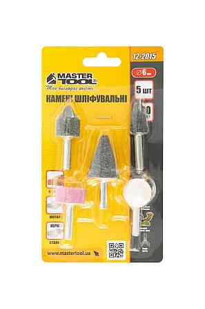 MASTERTOOL Камені шліфувальні MASTERTOOL 6 мм набір 5 шт 12-2015 Коломия