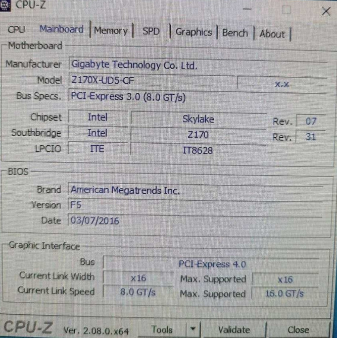 Материнская Плата Gigabyte GA - Z170X -UD5 LGA 1151 Киев - изображение 2