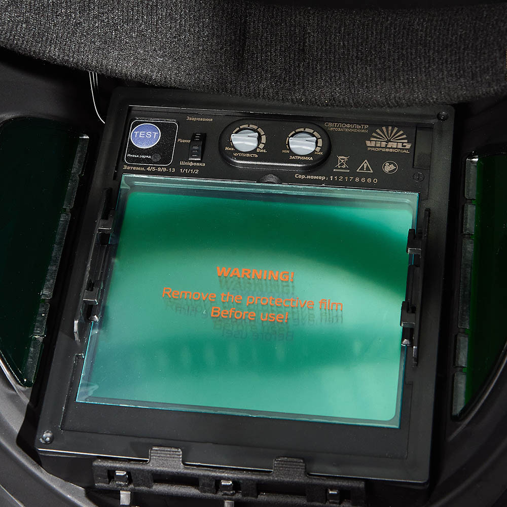 Маска сварщика Vitals Professional 1.1 Panoramic Харьков - изображение 6