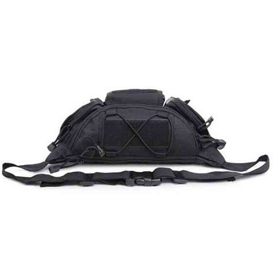 Сумка тактична поясна чорна Київ