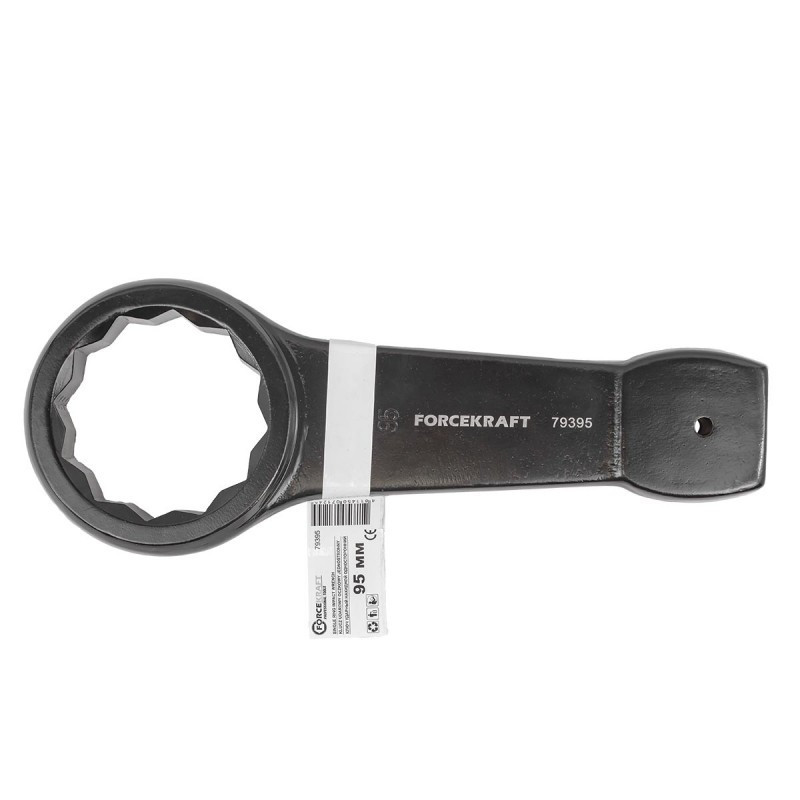 Ключ накидний ударний односторонній 95мм FORCEKRAFT FK-79395 Одеса - фото 1