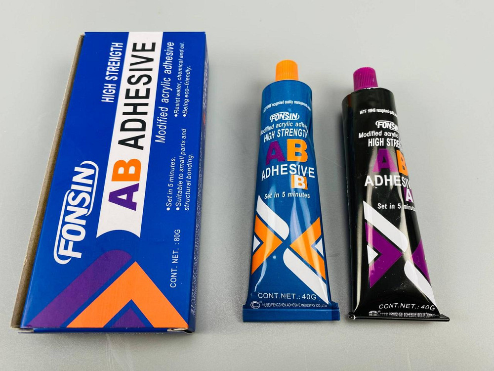 Клей двокомпонентний (універсальний) 40 г+40 г (фабрика «ABRO») Мукачево - фото 10