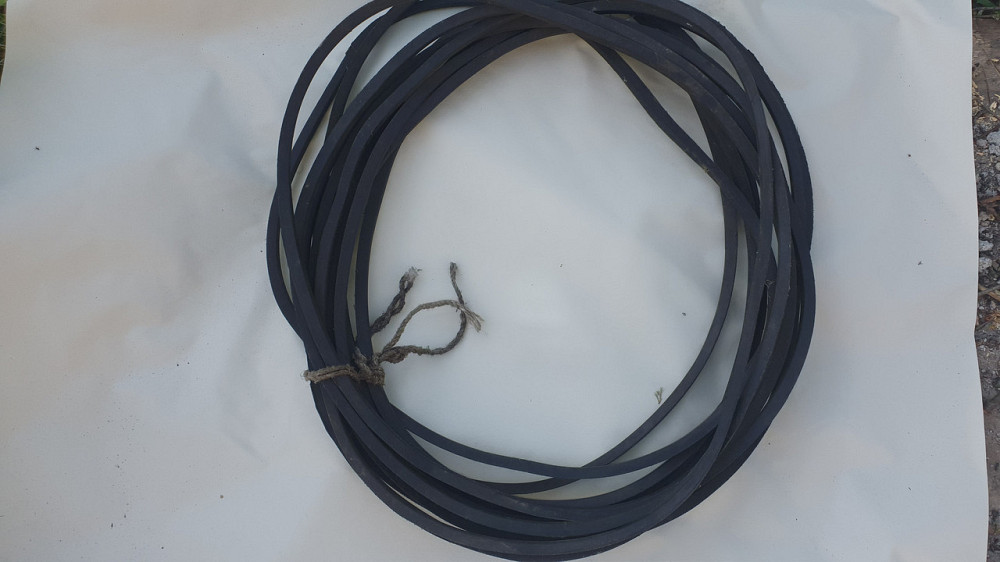 Ремінь гладкий вентилятор клиновий 11х10-1400. ГАЗ-66, ПАЗ. СССР. Харків - фото 1