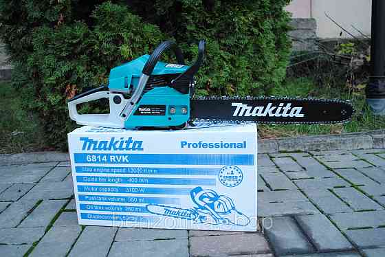 Бензопила Makita 6814 RVK. Розпродаж 4 шт. Ланцюгова пила Макіта Київ