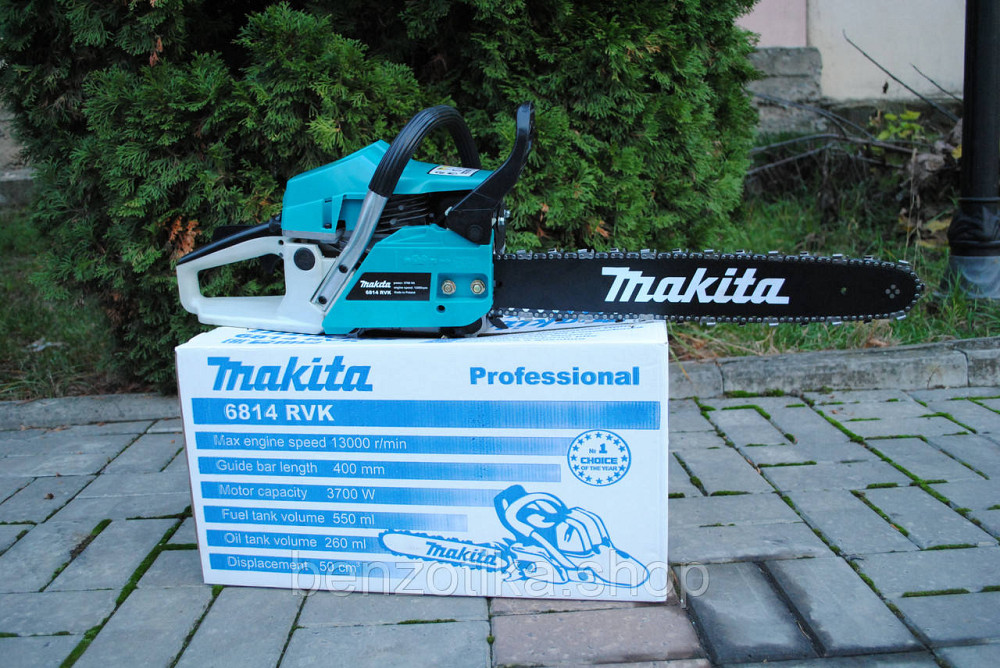 Бензопила Makita 6814 RVK. Розпродаж 4 шт. Ланцюгова пила Макіта Київ - фото 6