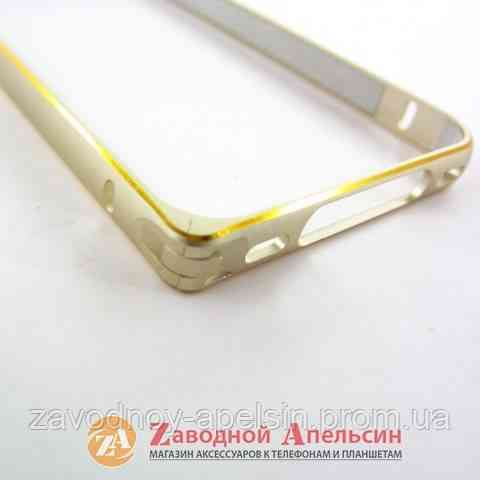 IPhone 4 4S бампер металевий Fashion gold Одеса