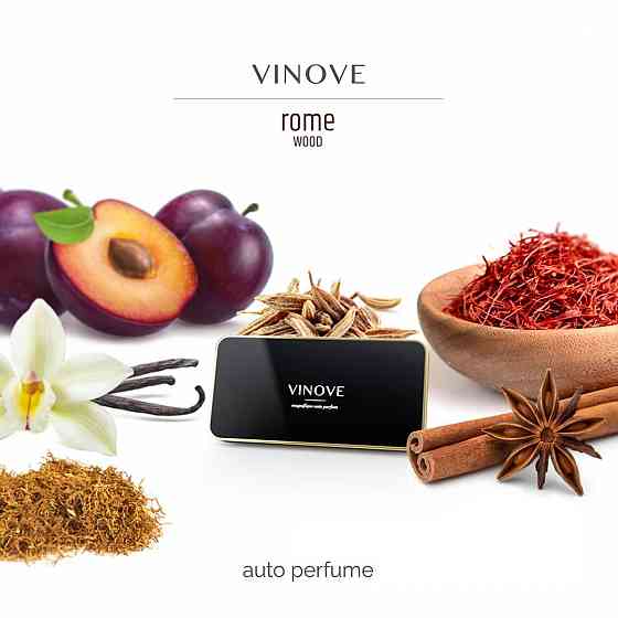 Ароматизатор для автомобіля VINOVE Rome V22-10 Ведмедик — стильний чоловічий аромат із кедром, ваніллю, корицею та шкірою Ковель