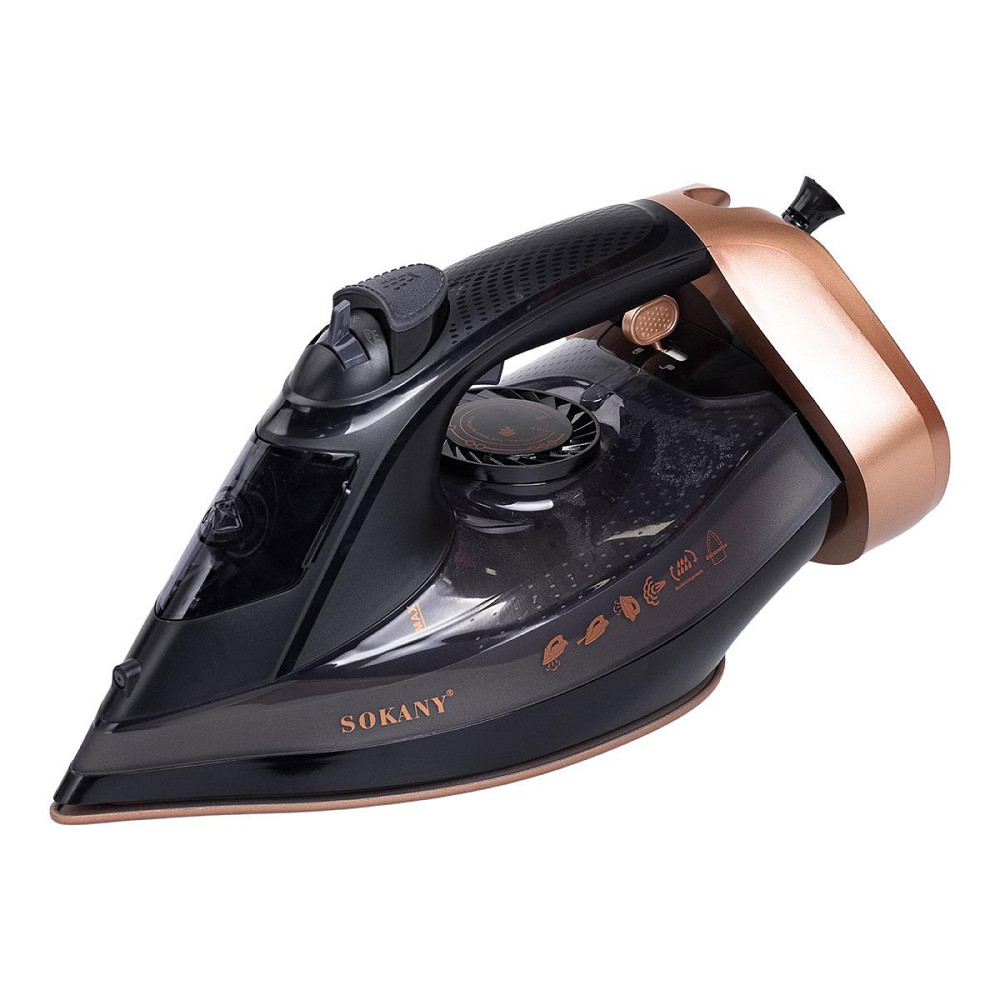 Беспроводной паровой утюг с автоотключением Sokany 2400 Вт Киев - изображение 3