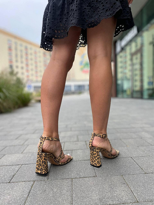 LIRIO Босоніжки жіночі LIRIO L0275/8073-72 леопард taba з натуральної шкіри / Шкіряні босоніжки Коломыя - изображение 8