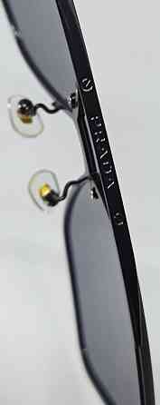 Брендові окуляри маска чорні однотонні з червоними вставками. Київ