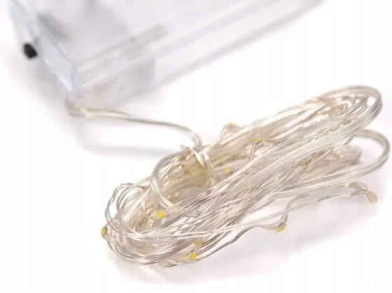 Гирлянда-роса (Copper Wire) 50W-1 внутренняя, пров.:прозрачный, 5м (Белый) 7743 Киев