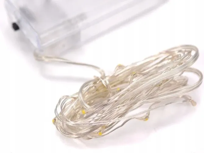 Гирлянда-роса (Copper Wire) 50W-1 внутренняя, пров.:прозрачный, 5м (Белый) 7743 Одесса - изображение 4