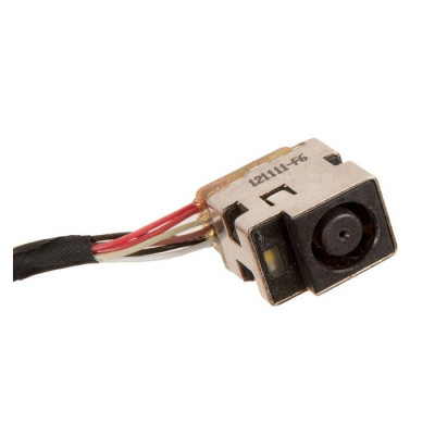 Роз&apos;єм живлення ноутбука з кабелем для HP PJ467, PJ551 (7.4mm x 5.0mm + center pin), Универсальный (A49066) Вінниця - фото 2