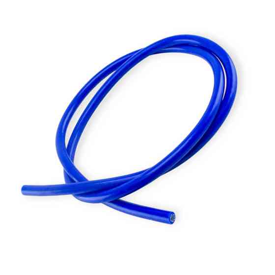 Бронепровід синій силікон 1000мм Мукачево