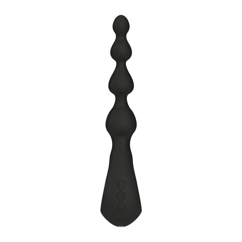 Анальне намисто з вібрацією LELO Soraya Beads Black, різний діаметр намистин, 8 режимів Sex Aura Київ - фото 3