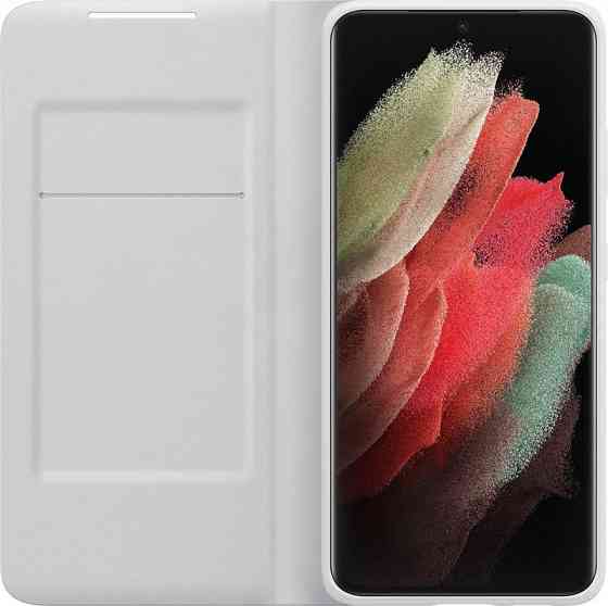 Чохол-книжка Samsung Smart LED View Cover для Samsung Galaxy S21 Ultra SM-G998 Light Gray (EF-NG998PJEGRU) Харків