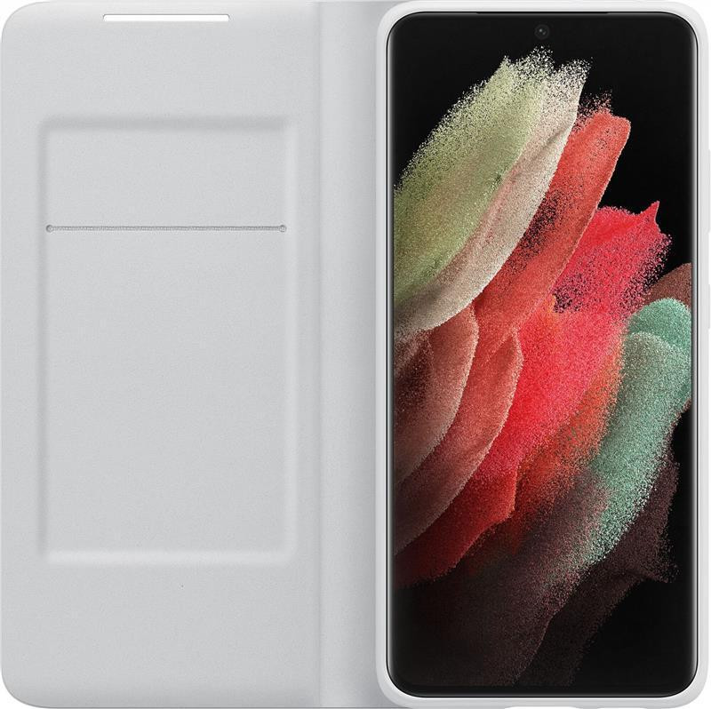 Чохол-книжка Samsung Smart LED View Cover для Samsung Galaxy S21 Ultra SM-G998 Light Gray (EF-NG998PJEGRU) Харків - фото 1