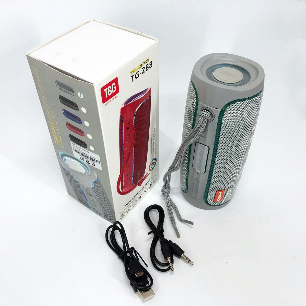 Колонка з ргб підсвічуванням TG288, Колонка на акумуляторі зі світломузикою Портативна блютуз JG-54 Львів - фото 10