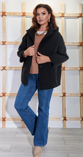 Пальто комфортного силуєта (48) Киев - изображение 1