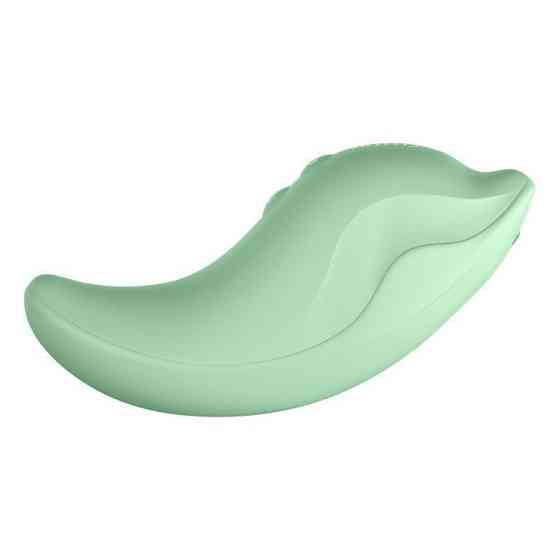 Вибратор и клиторальный стимулятор KISSTOY Heidi Green Sex Aura Киев