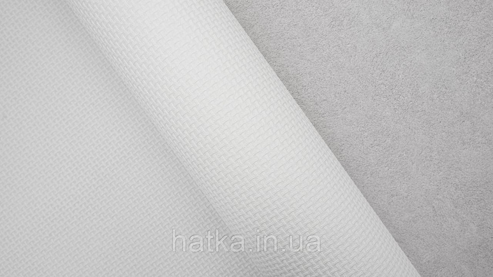 Обои под покраску виниловые на флизелине  Sintra Paint by 1.06x25 м под рогожку структурные белые 677902 Киев - изображение 4
