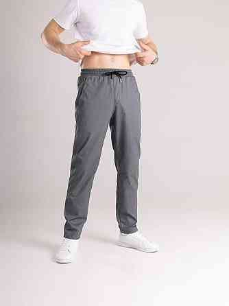 Мужские брюки карго демисезонные темно-серые коттоновые Pobedov Step Киев