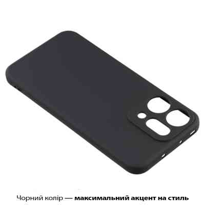 Чохол до мобільного телефона BeCover Silicone Oppo Reno14 / 14FS 5G Black (713791) Вінниця