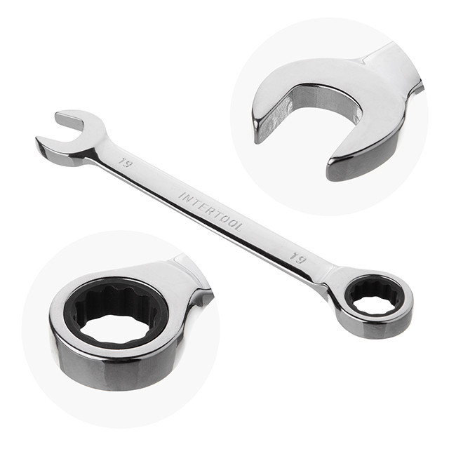 Комбінований набір ключів INTERTOOL 8–19 мм -  ідеальний вибір для майстра Львів - фото 8