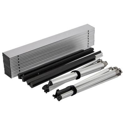 Туристический стол Bo-Camp Lamel 121x80 cm Aluminium (1404438) (DAS303287) Винница - изображение 3