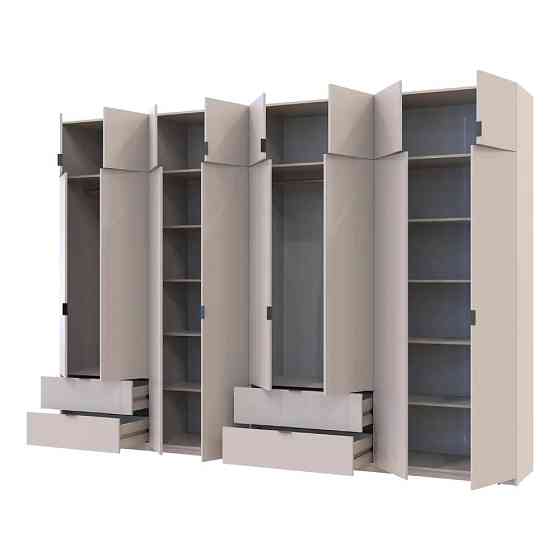 Шкаф для одежды Doros Лукас Кашемир 4+4 ДСП 340х50х240 DRS-011721 (42005140) Днепр